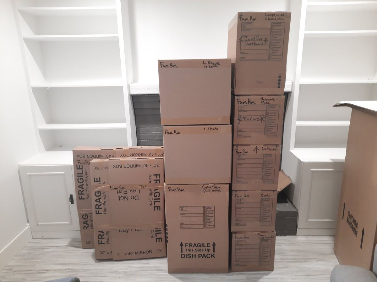Moving job photo from Moving Pros CLE